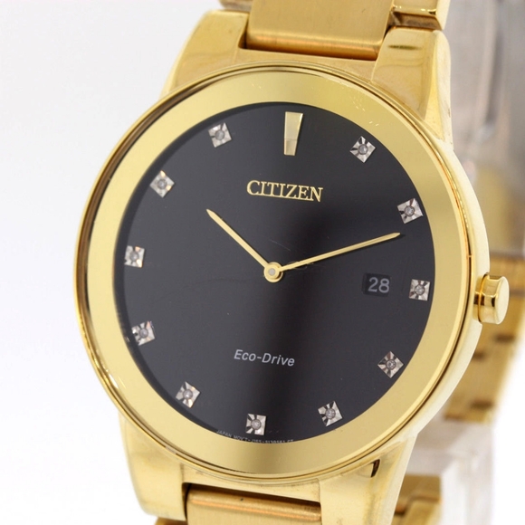 **NEW** Citizen Men's Eco-Drive Axiom Diamond Watch - Picture 6 of 11